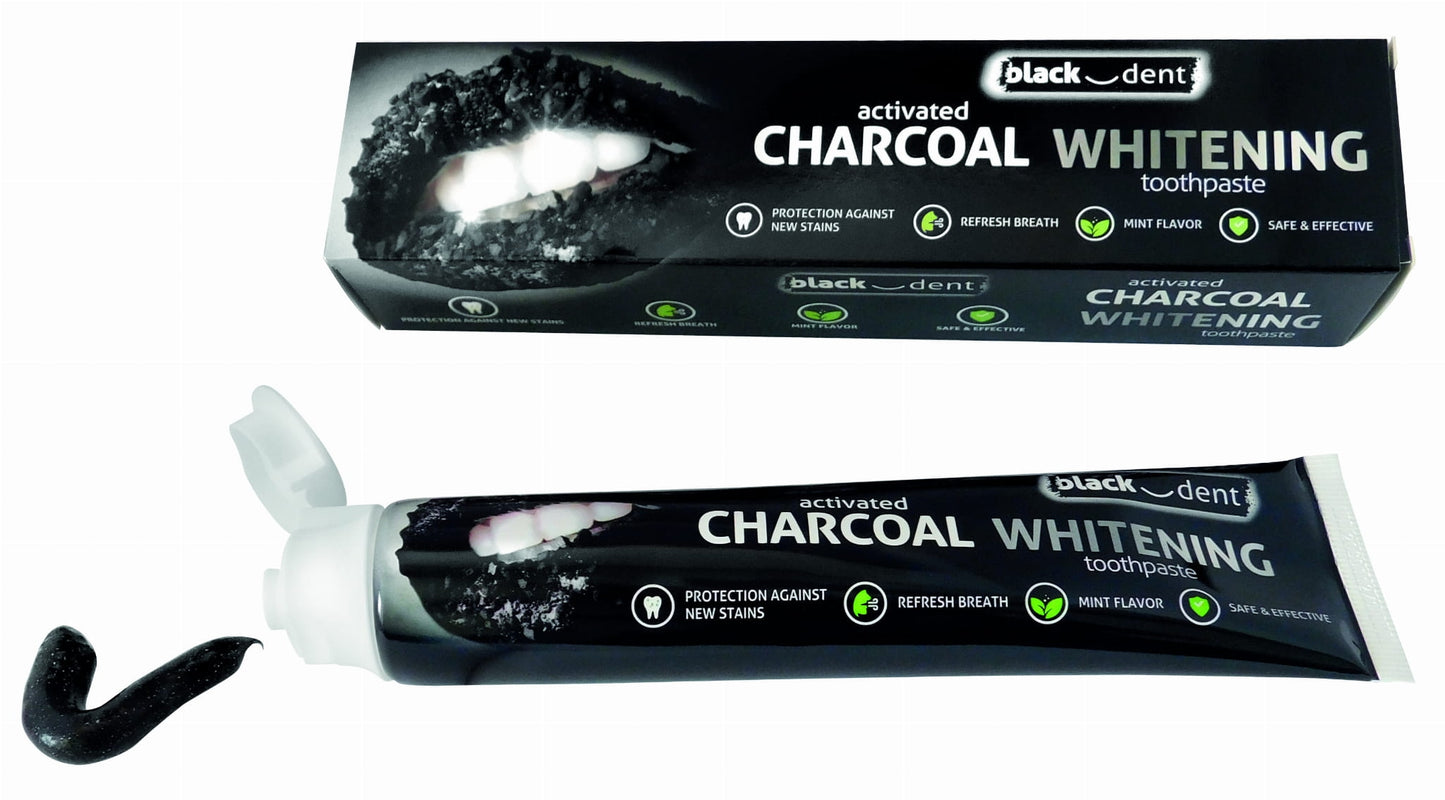 Blak-Dent Charcoal Whitening Toothpaste, 75 mL - Image 2