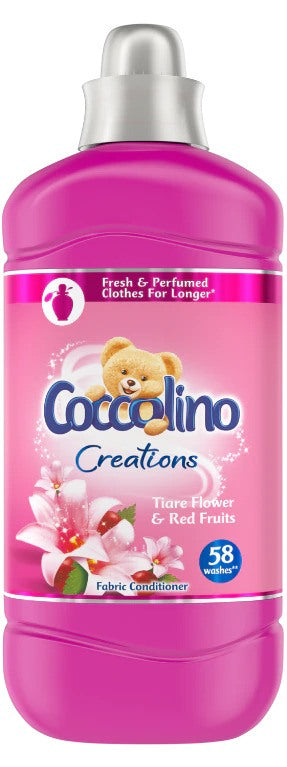Coccolino Creations Tiare Flower & Red Fruits Fabric Softener, 1450 mL