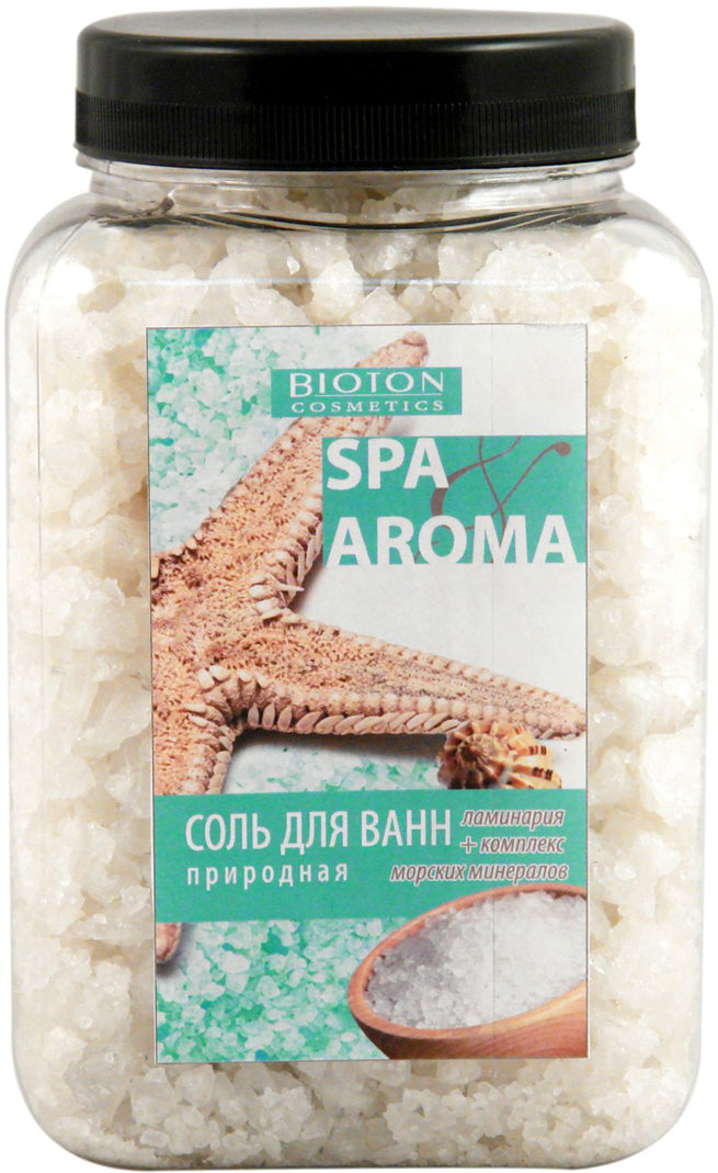 Bioton Cosmetics Spa & Aroma Natural Sea Bath Salt, 750 g