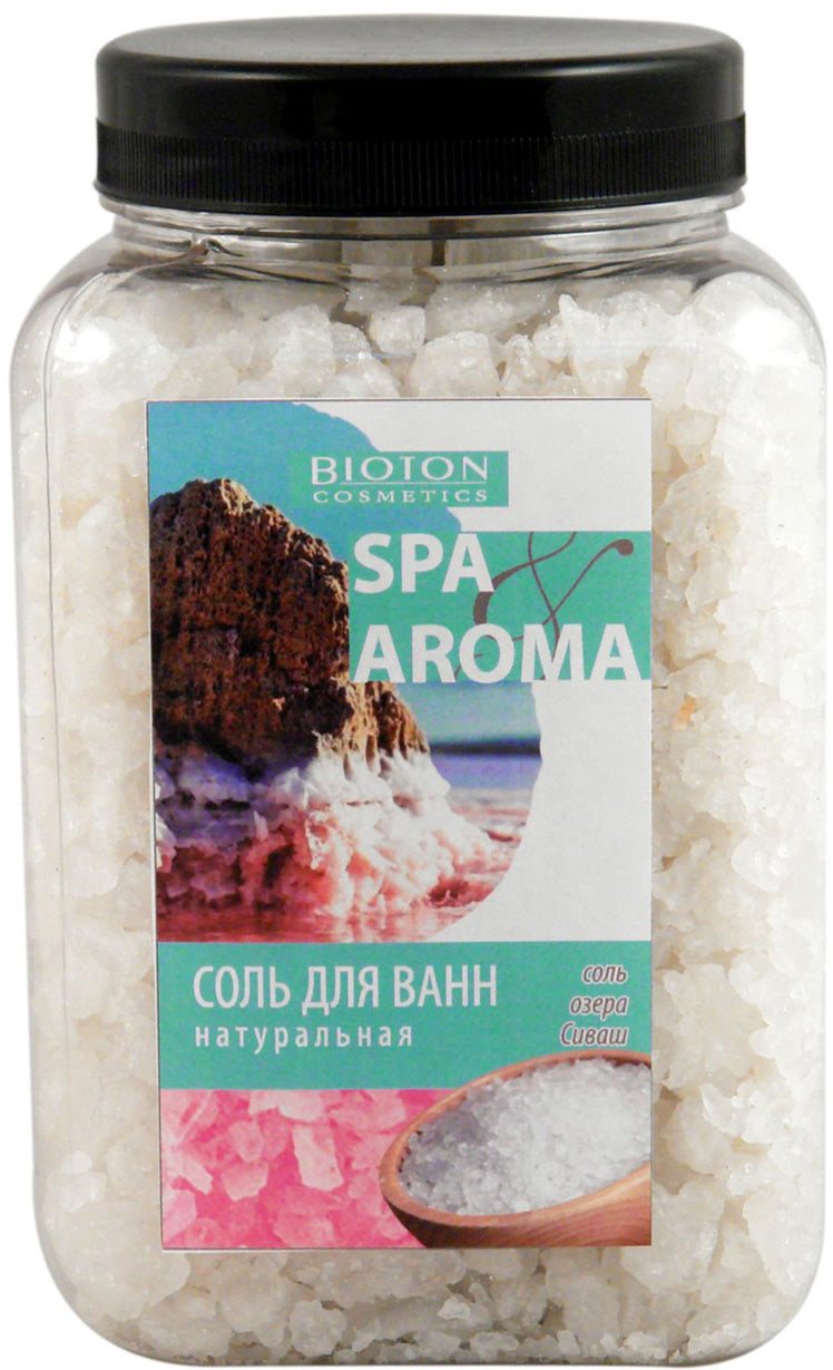 Bioton Cosmetics Spa & Aroma Natural Sivash Lake Sea Bath Salt, 750 g