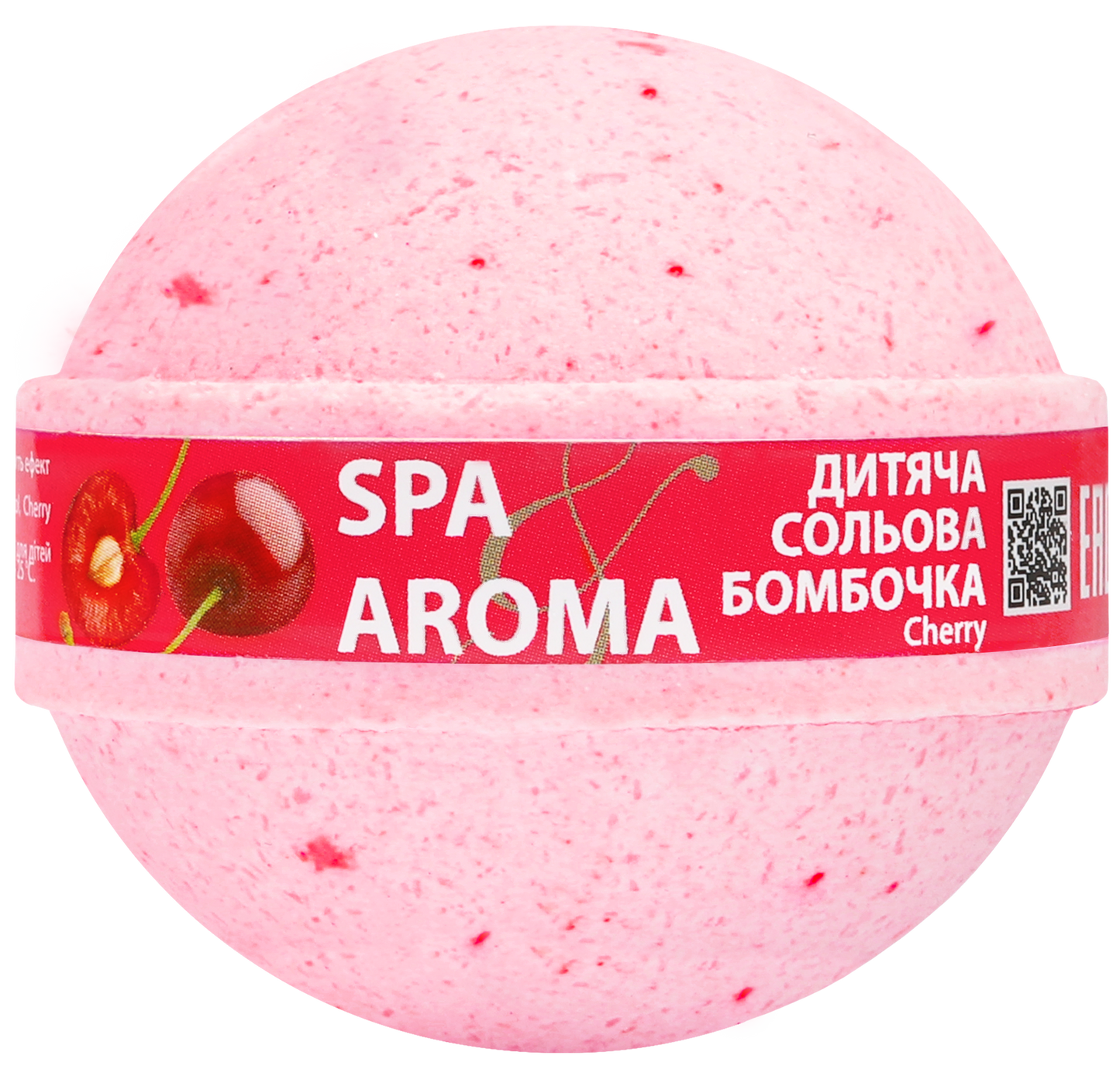 Bioton Spa & Aroma Cherry Kids Salt Bath Bomb, 75 g