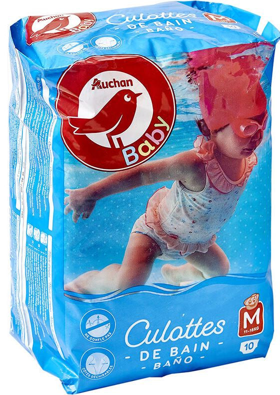 Auchan Baby M Swim Diaper Pants, 11-18 kg, 10 pcs - Image 2