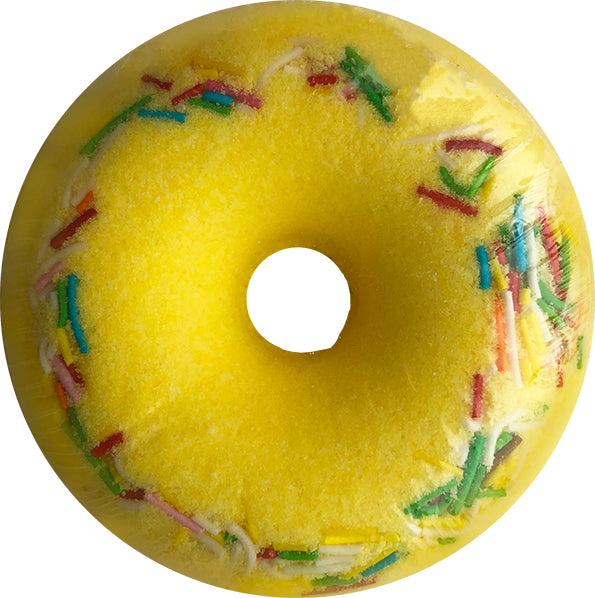 Milky Dream Caramel Pear Foaming Donut Bath Fizzer, 140 g