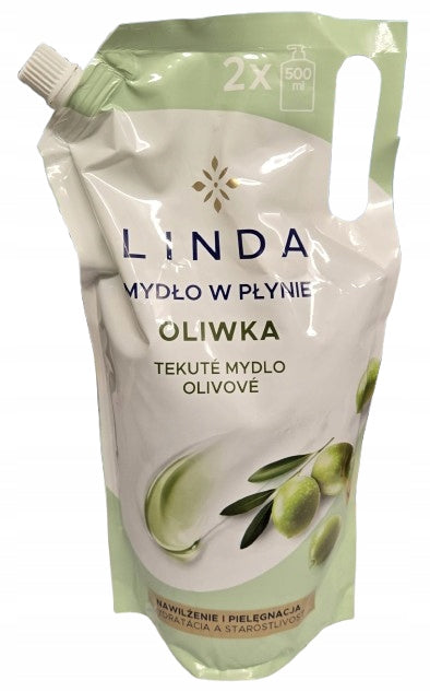 Linda Olive Liquid Hand Soap Refill Pouch, 1 L