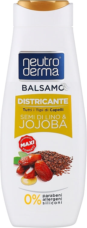 Neutro Derma Flaxseed & Jojoba Nourishing Hair Conditioner, 500 mL