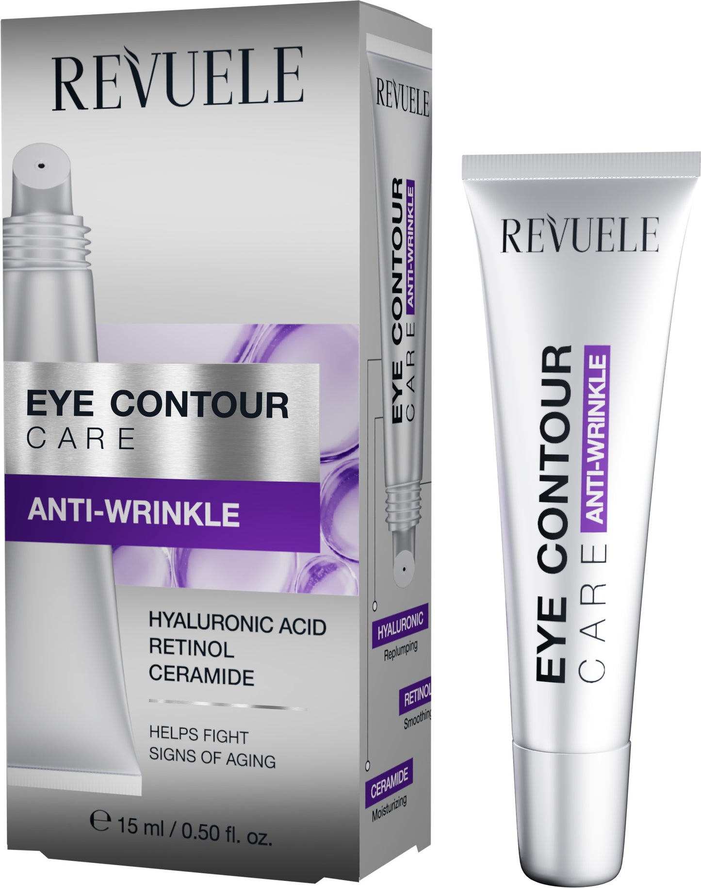 Revuele Anti-Wrinkle Eye Contour Gel, 15 mL
