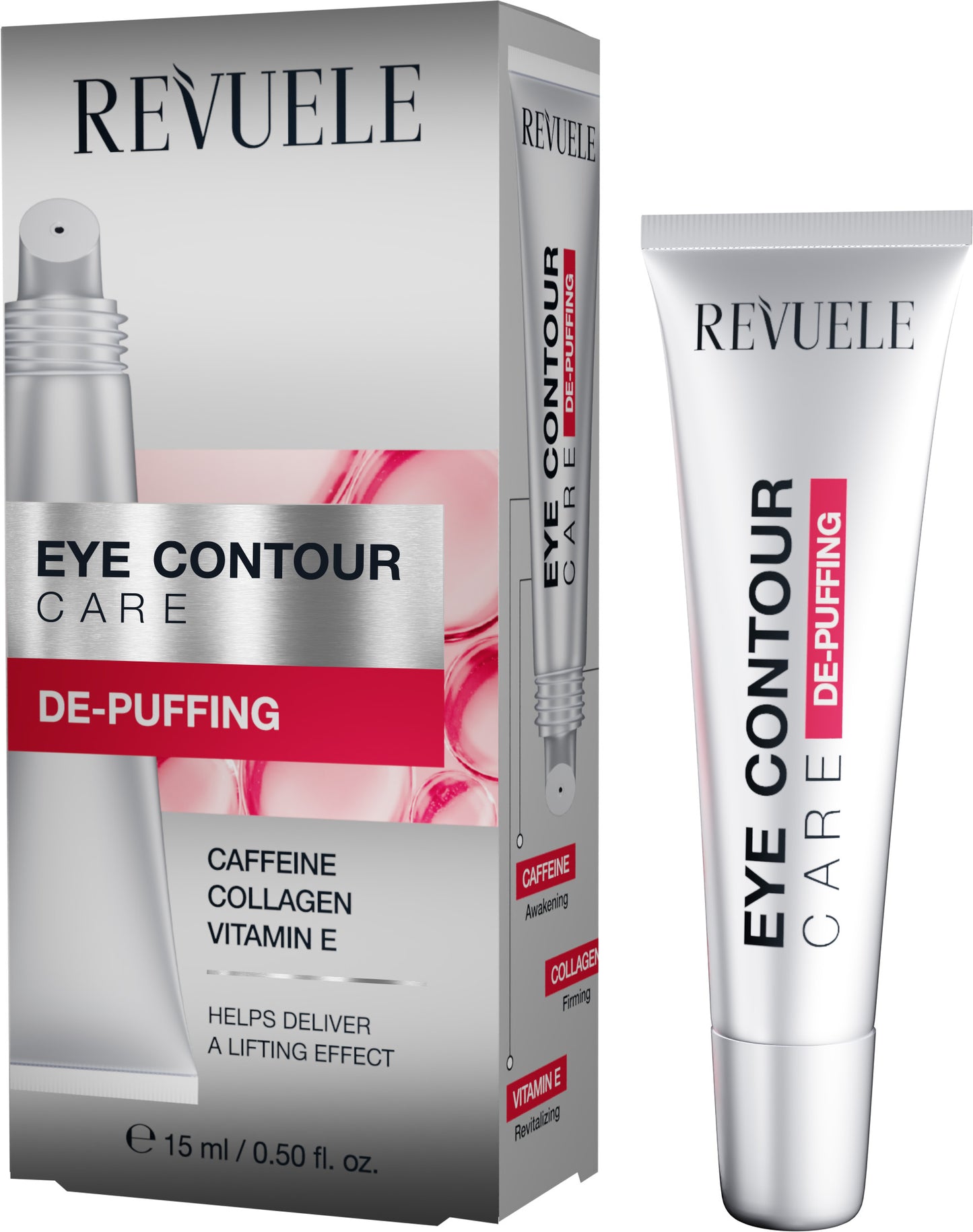 Revuele Anti-Puffiness Eye Contour Gel, 15 mL