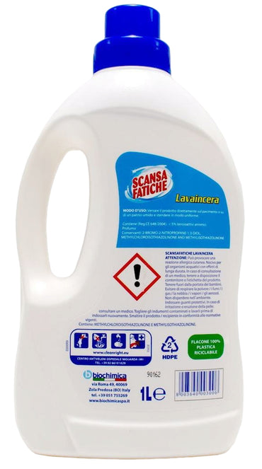 Scansafatiche Wash & Wax Tile Floor Cleaner, 1 L - Image 2