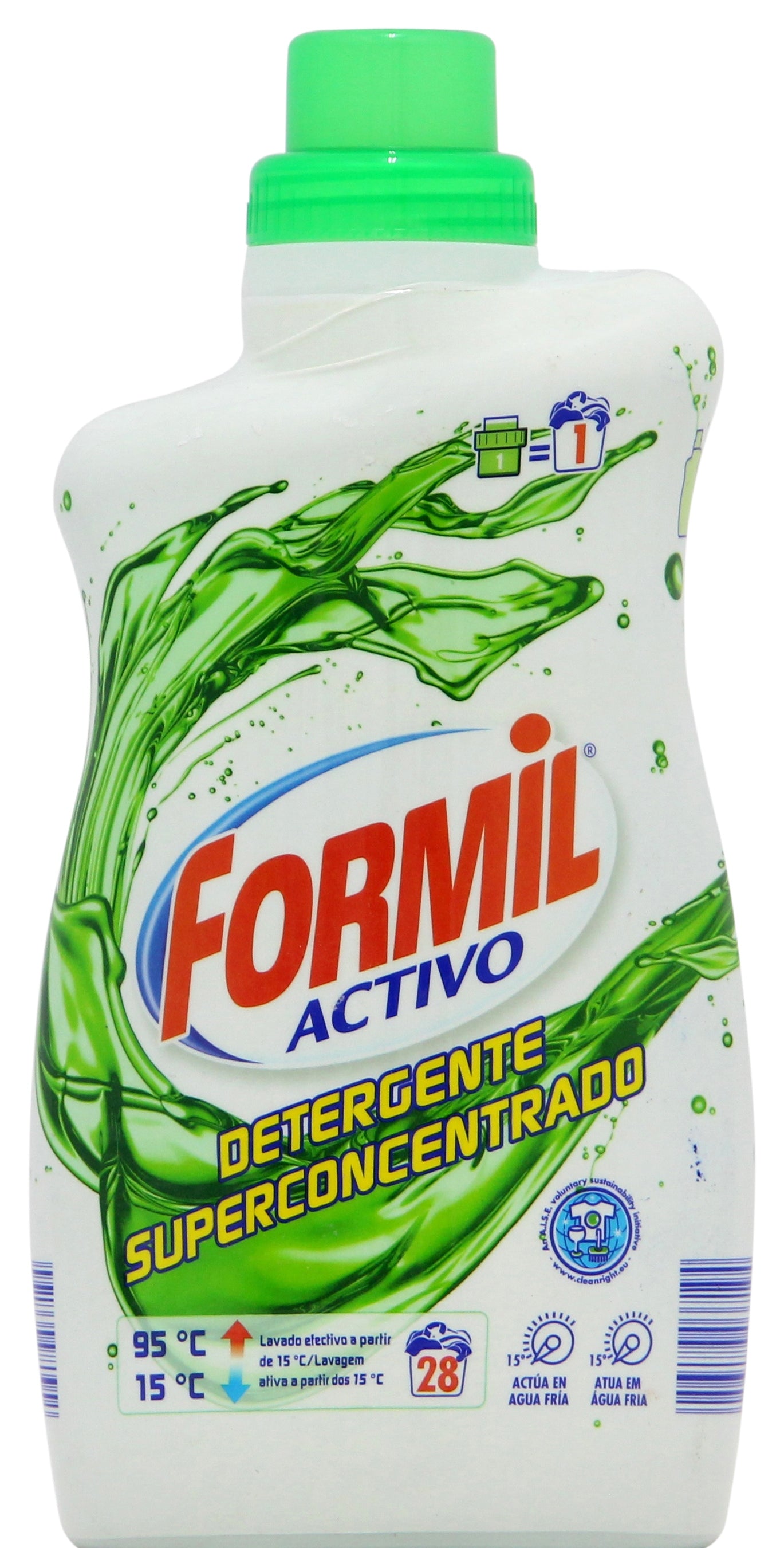 Formil Active Laundry Detergent Gel, 28 Loads, 1 L