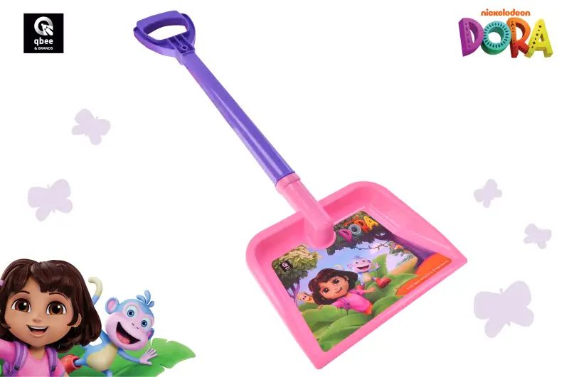 QB001-102 Dora Pink Kids' Snow Shovel