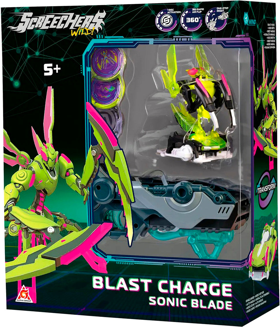 Screechers Wild KS686115 Sonic Blade Play Set - Image 2