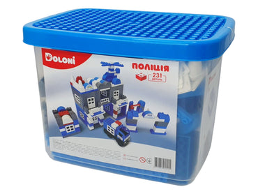 Doloni 013888/02 Police 231 detal v plastykovomu boksi Building Block Set - Image 2