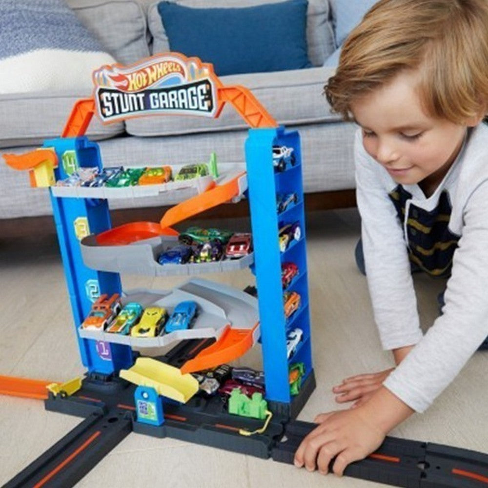 Hot Wheels GNL70 chotyrypoverkhovyy Toy Garage - Image 3
