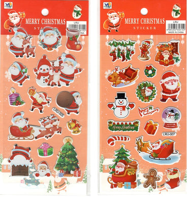 Merry Christmas Assorted Stickers - Image 2