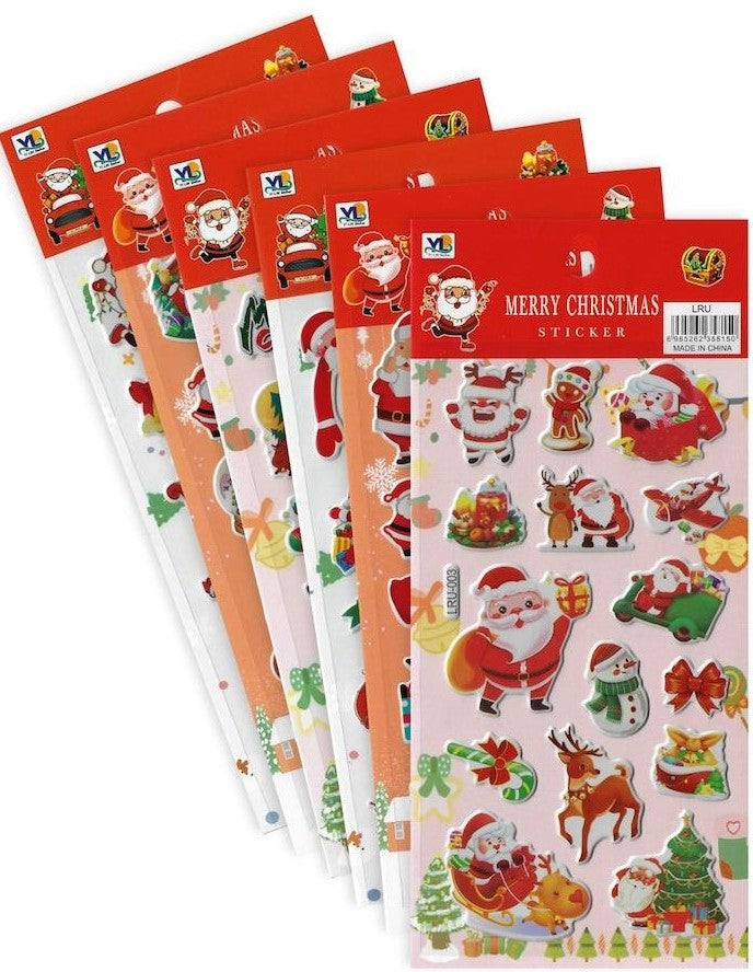 Merry Christmas Assorted Stickers - Image 3