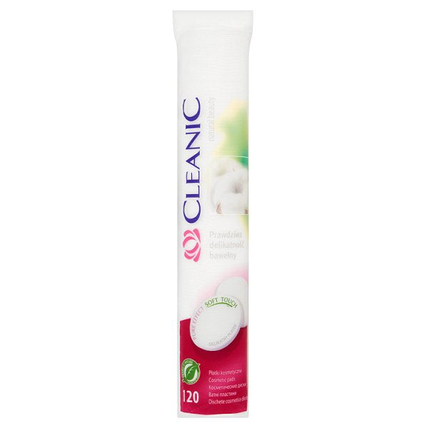 Cleanic Cosmetic Cotton Pads, 120 pcs