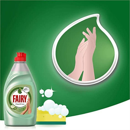 Fairy Aloe Vera & Cucumber Dishwashing Liquid, 383 mL - Image 3