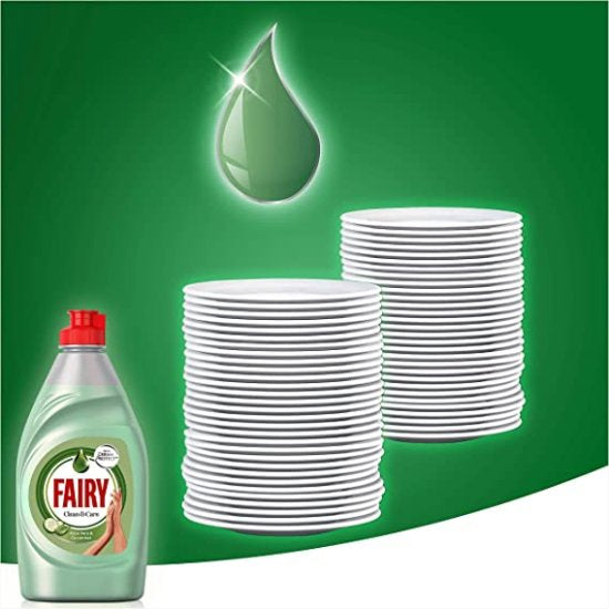 Fairy Aloe Vera & Cucumber Dishwashing Liquid, 383 mL - Image 4