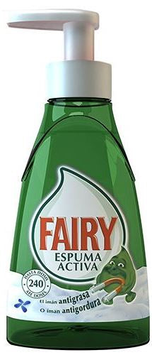 Fairy Active Foam with Dispenser Dishwashing Liquid, 375 mL