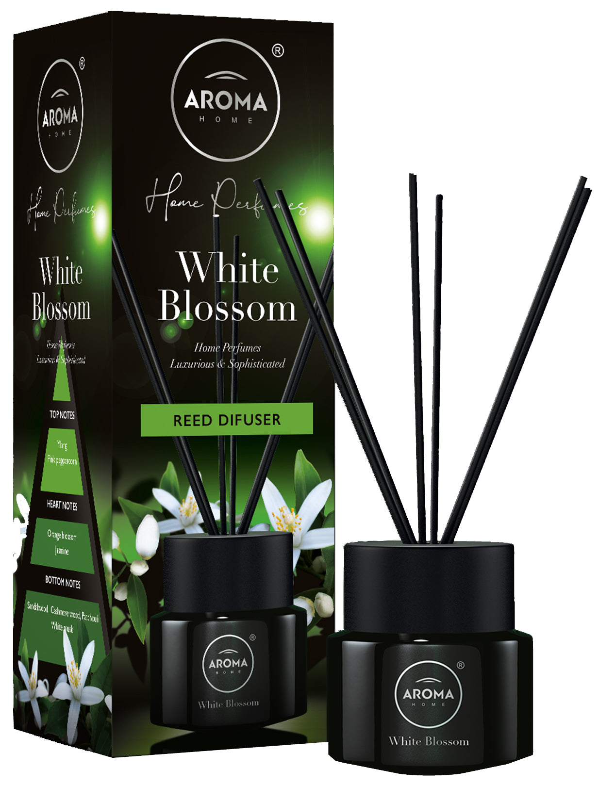 Aroma Stick White Blossom Reed Diffuser, 100 mL