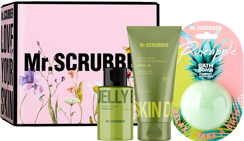 Mr.Scrubber Tropical Lime Women's Gift Set