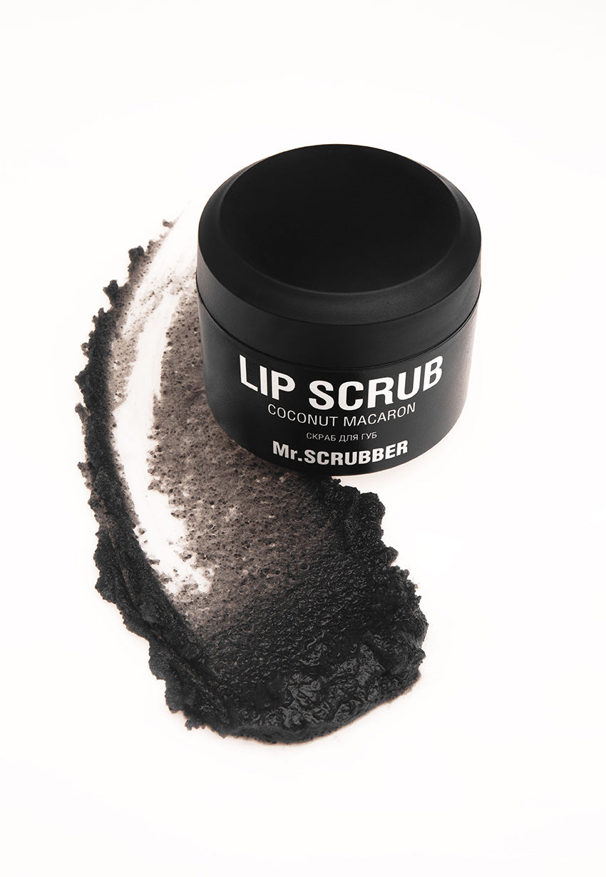Mr. Scrubber Coconut Macaron Lip Scrub, 35 g - Image 2