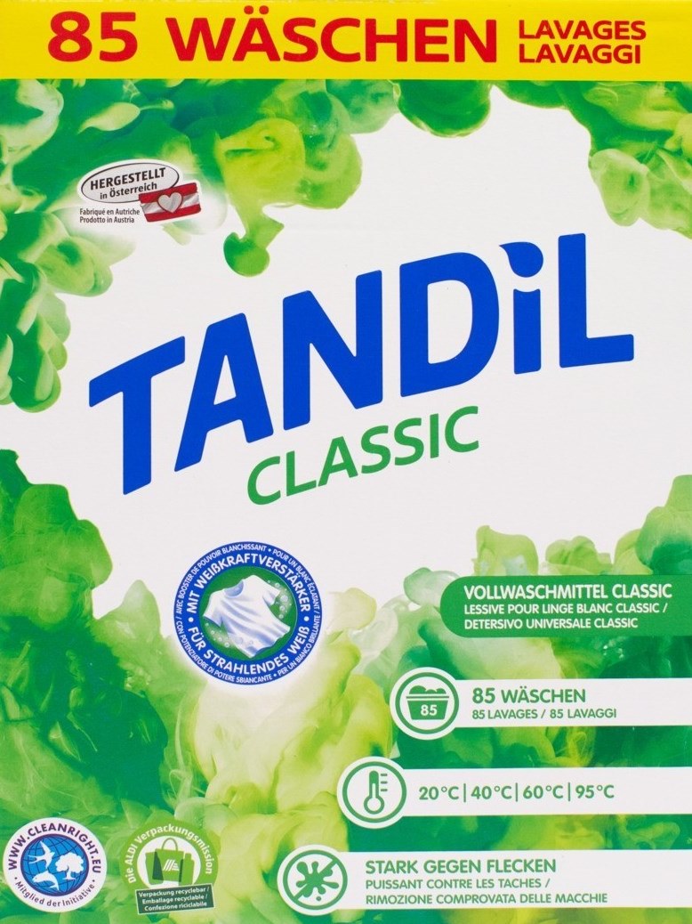 Tandil Classic Laundry Detergent Powder, 85 Loads, 5.2 kg
