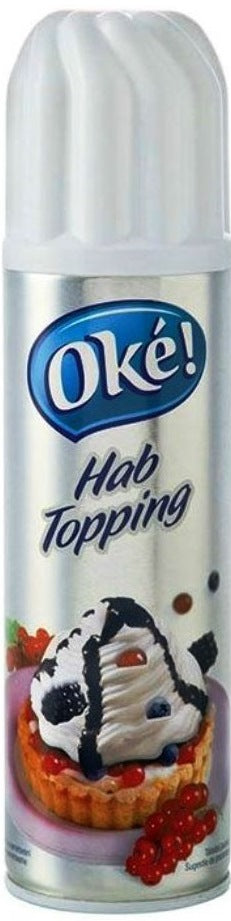 Oke! Aerosol Whipped Cream, 250 g