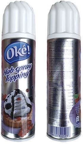 Oke! Aerosol Whipped Cream, 250 g - Image 2