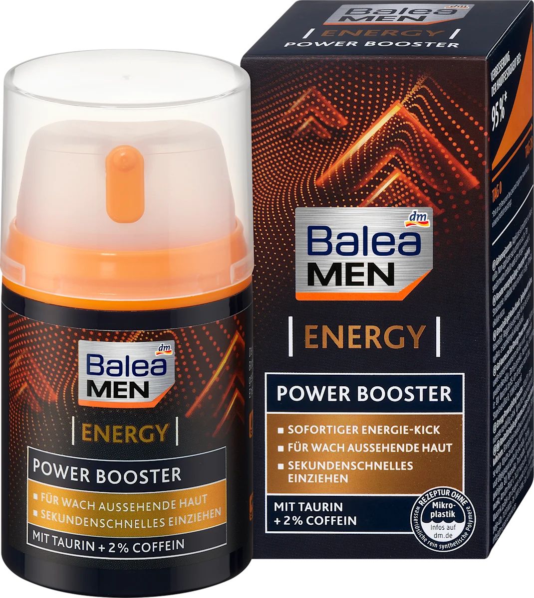 Balea Men Energy Moisturizing Face Booster, 50 mL