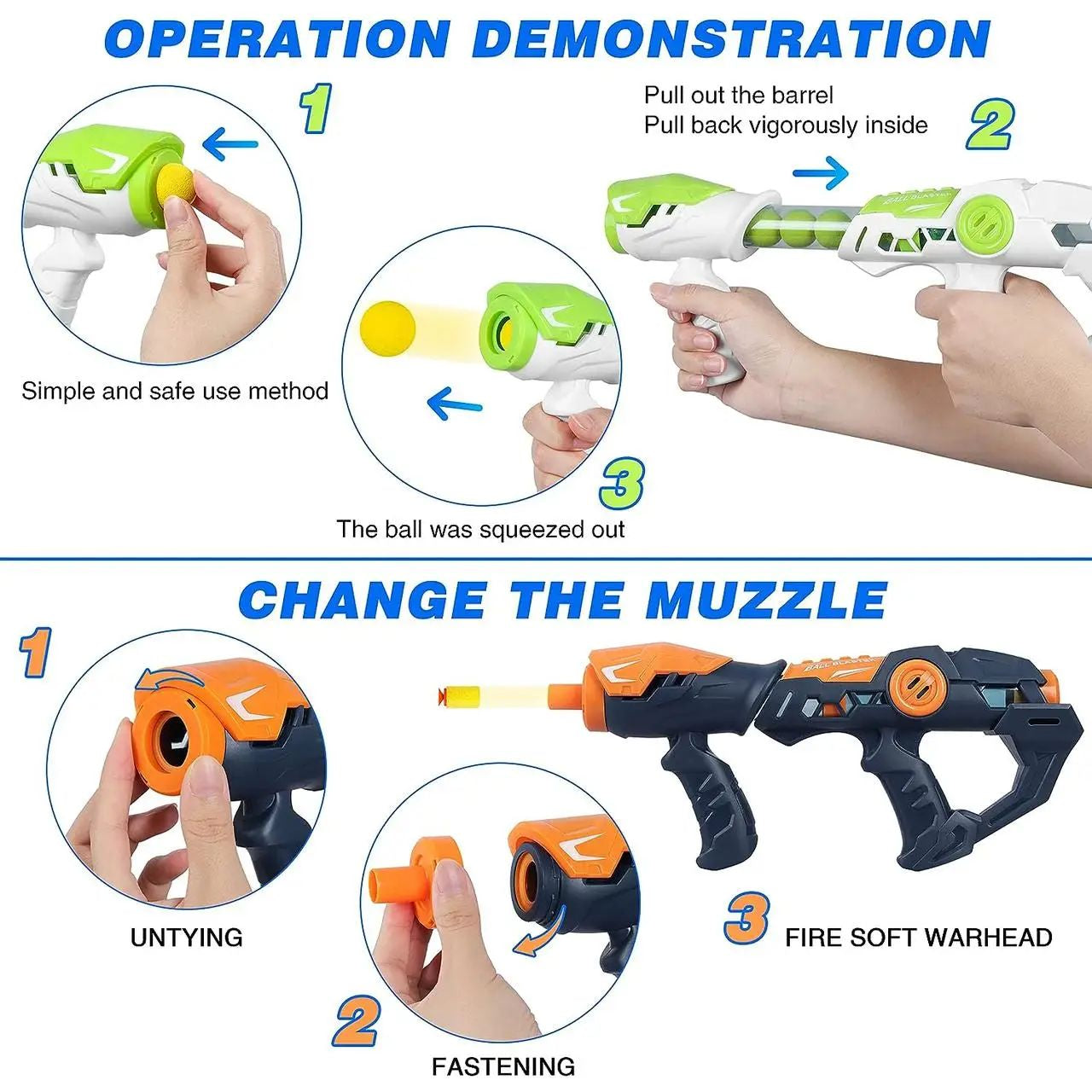 Space Explorer Astronaut YC 301 Target & Blaster Set with Sound, Electronic Scoreboard, 2 Blasters & Soft Darts - Image 3