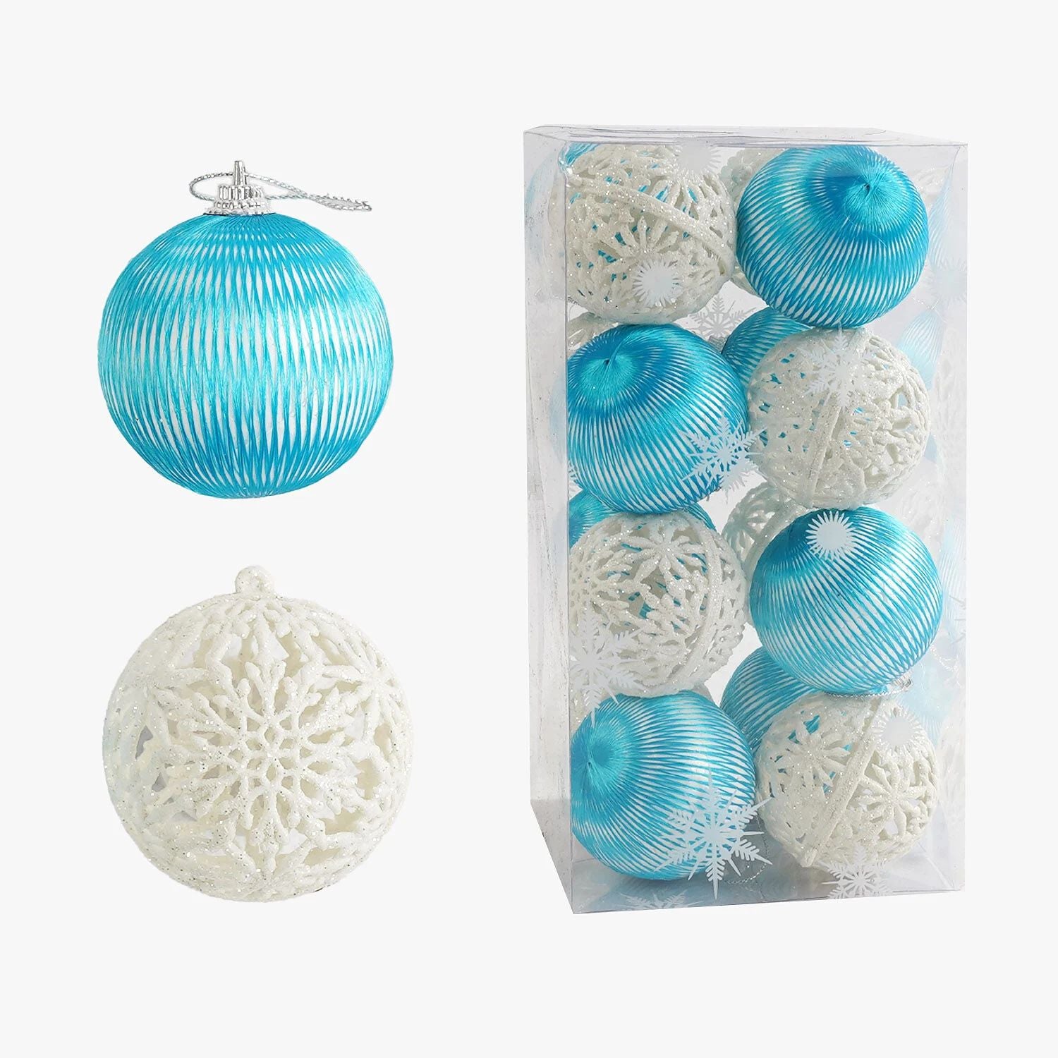 C 67430 Christmas Ball Ornaments, 6 cm Diameter, 16 pcs