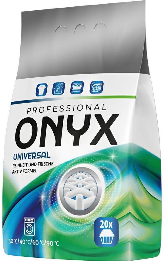 Onyx Professional Universal Laundry Detergent Powder, 20 Loads, 1.2 kg