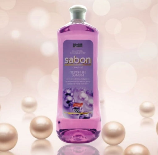 Armoni Sabon Pearl Clouds Shampoo & Conditioner, 1000 mL - Image 3