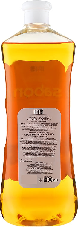 Armoni Sabon Tropical Sun Shampoo & Conditioner, 1000 mL - Image 2