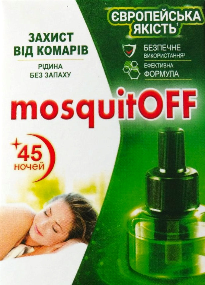MosquitOff Mosquito Repellent Liquid, 45 Nights