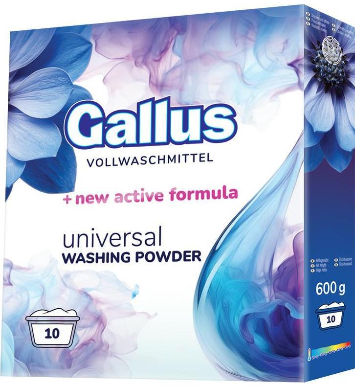 Gallus Universal Laundry Detergent Powder, 600 g