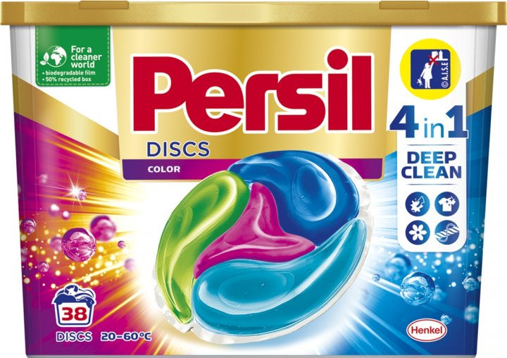 Persil Discs 4-in-1 Deep Clean Color Laundry Pods, 38 pcs, Priced per Piece