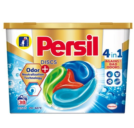 Persil Discs 4-in-1 Deep Clean Color Odor Neutralizer Laundry Pods, 38 pcs, Priced per Piece