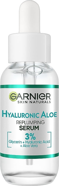 Garnier Skin Naturals Hyaluronic Aloe Moisturizing Serum for Normal & Combination Skin, 30 mL - Image 2