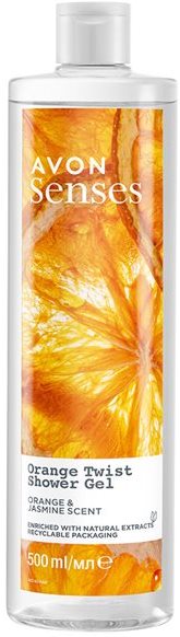 Avon Senses Orange Twist Shower Gel, 500 mL