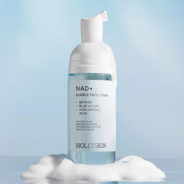 Hollyskin NAD+ Foaming Toner for Antioxidant Skin Barrier Repair, 150 mL - Image 2