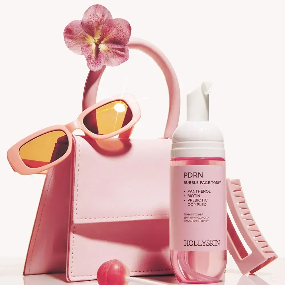 Hollyskin PDRN Foaming Toner for Natural Skin Renewal, 150 mL - Image 2