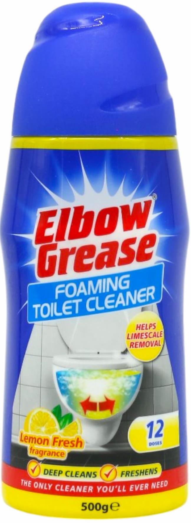 Elbow Grease Lemon Foaming Toilet Cleaner, 500 g