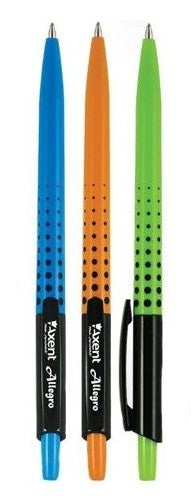 Axent Allegro A1041-A Blue Retractable Ballpoint Pen