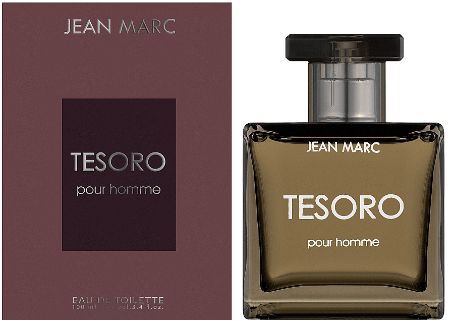 Jean Marc Tesoro Men's Eau de Toilette, 100 mL
