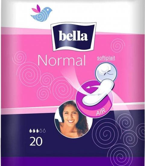 Bella Normal Sanitary Pads, 20 pcs