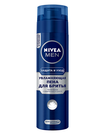Nivea Protect & Care Shaving Foam, 250 mL