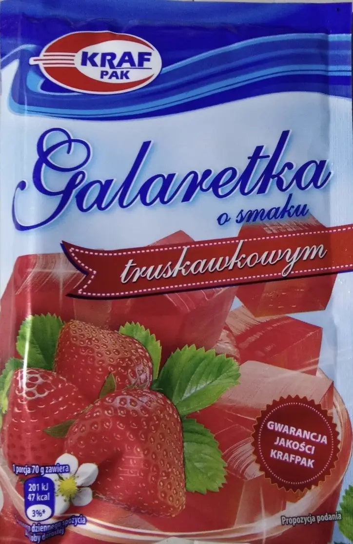 Krawpak Strawberry Jelly, 70 g