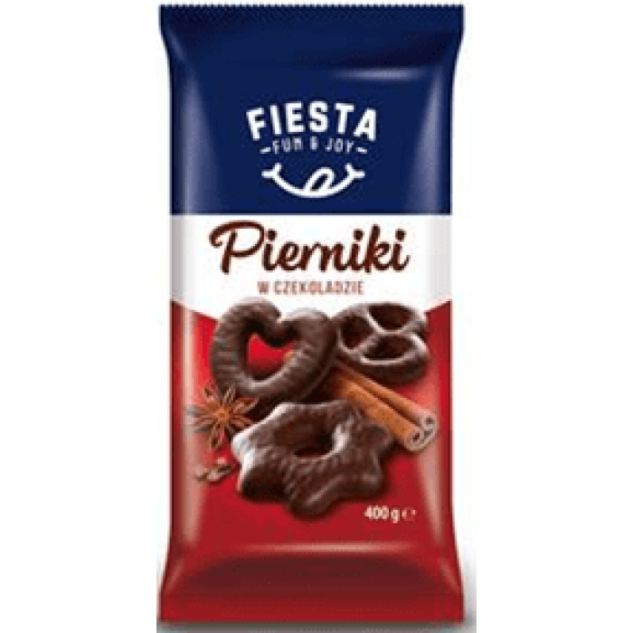 Fiesta Gingerbread in Dark Chocolate, 400 g